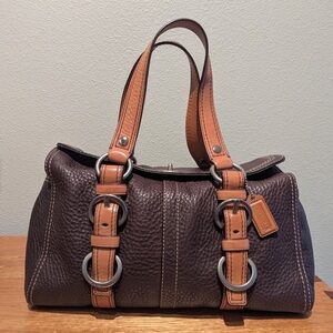 Y2K Coach Chelsea Turnlock Satchel with Hang Tag